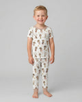 Zweiteiliges, kurzärmliges Pyjama-Set mit Marienkäfern