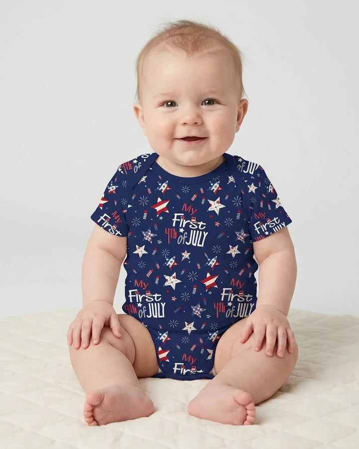 Gerippte Babykleidung mit individuellem Foto - Weich &amp; Skizzenhaft