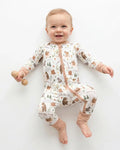 Gerippte Babykleidung mit individuellem Foto - Weich &amp; Skizzenhaft