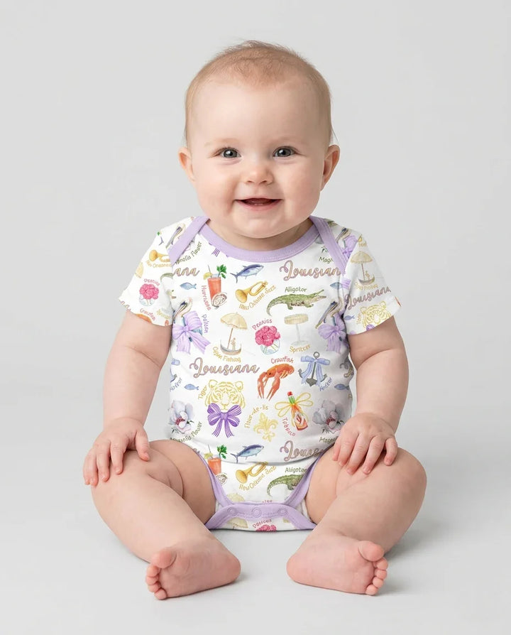 Gerippte Babykleidung mit individuellem Foto - Weich &amp; Skizzenhaft