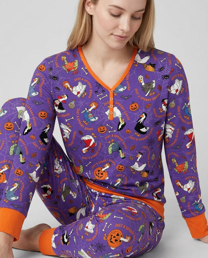 Vorlage Bambus Damen Pyjama Set