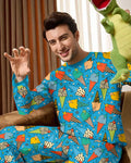Summer Retro Ice Creams Family Matching Men's Pajama Set