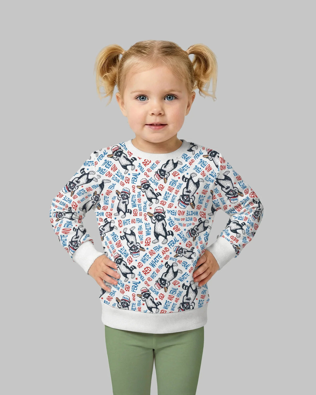 Sweatshirt mit Rundhalsausschnitt aus Bambusfaser