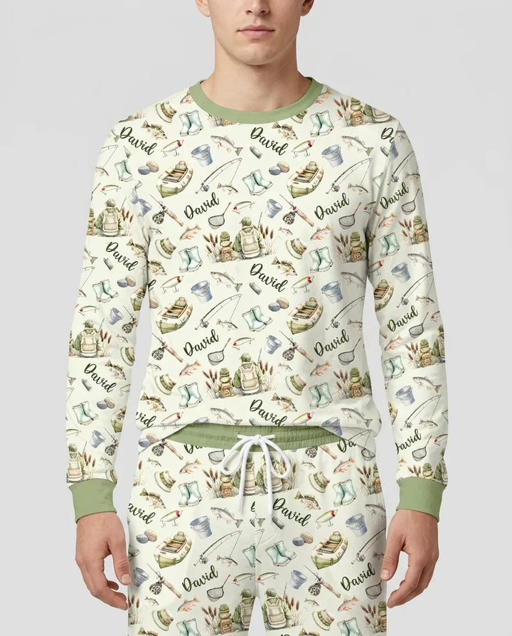 Vorlage Benutzerdefiniertes Herren-Pyjama-Set