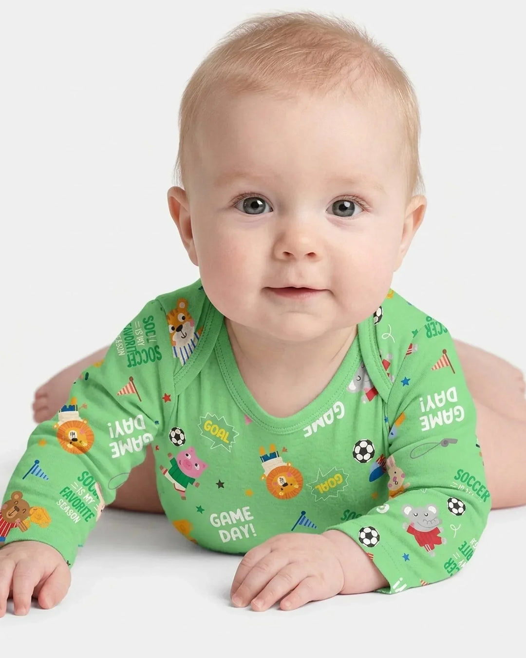The World Cup Soccer Animals Bamboo Bodysuit