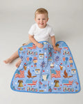 Vorlage Quilt Decke