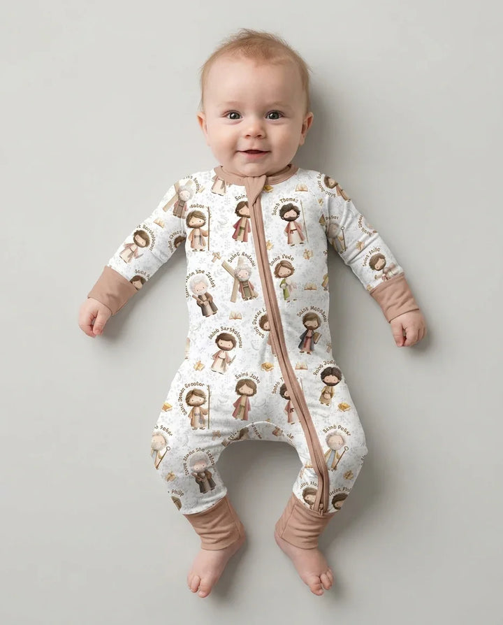Gerippte Babykleidung mit individuellem Foto - Weich &amp; Skizzenhaft