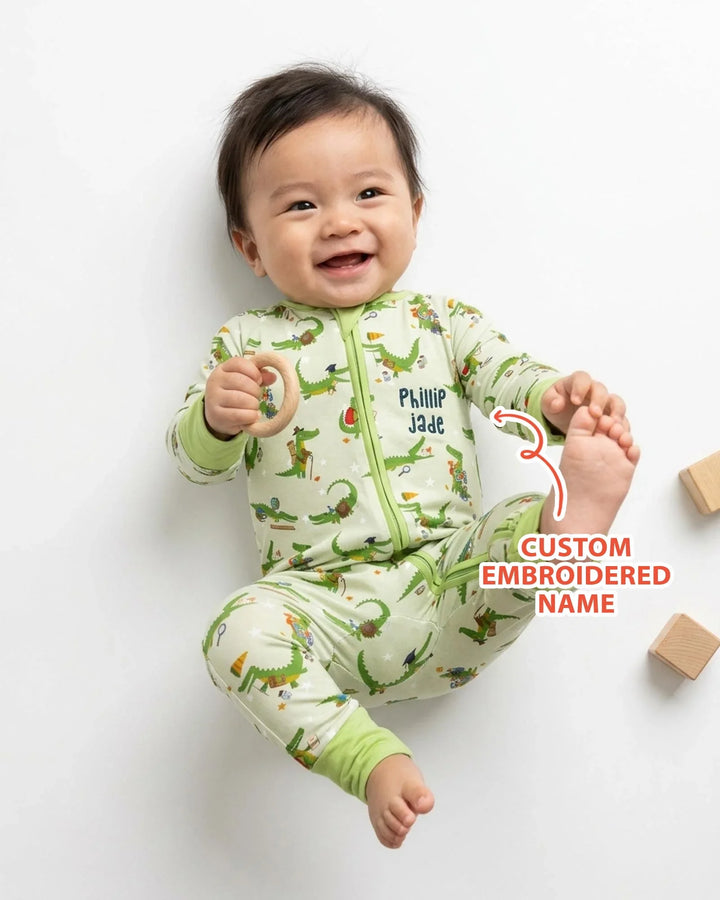 Gerippte Babykleidung mit individuellem Foto - Weich &amp; Skizzenhaft