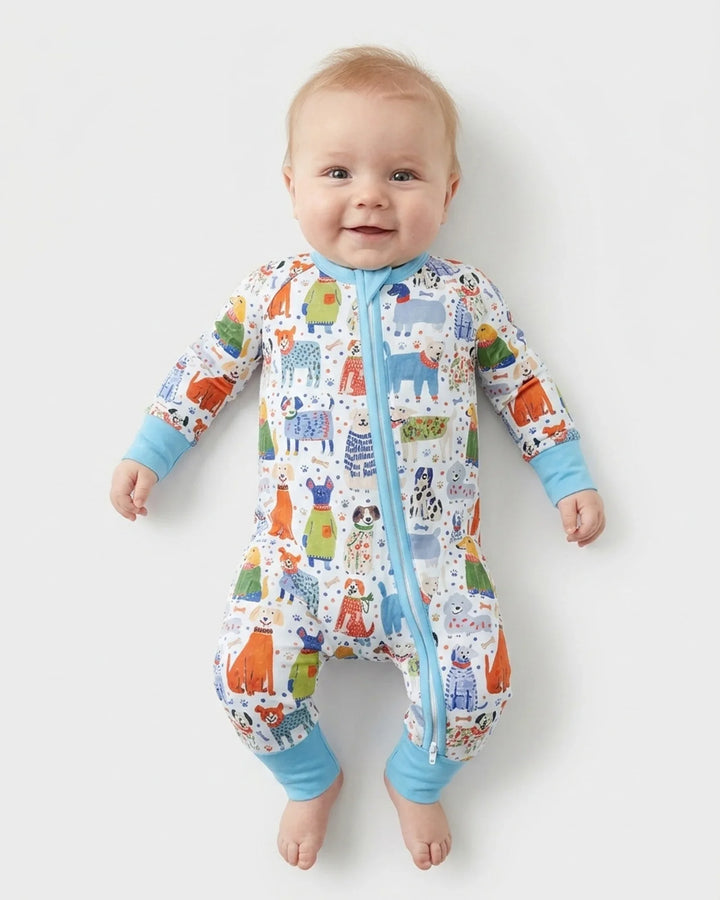 Whimsical Puppy Bamboo Convertible Zippy