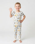 Biochemistry Cat Bamboo Two Piece Short Sleeve Pajama Set