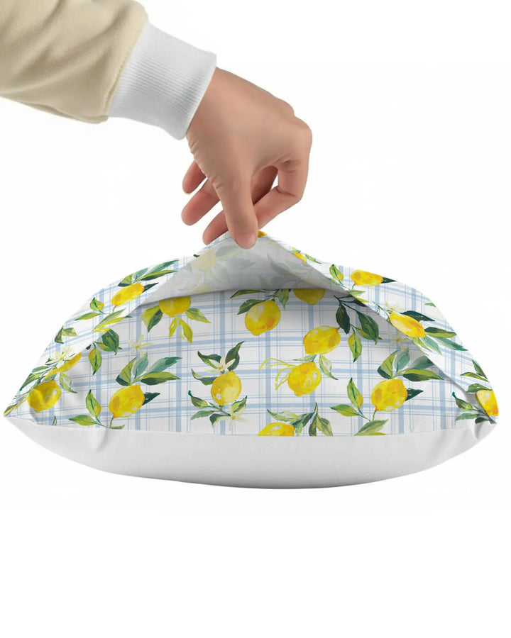 Mediterranean Lemons Family Matching Bamboo Pillow Case