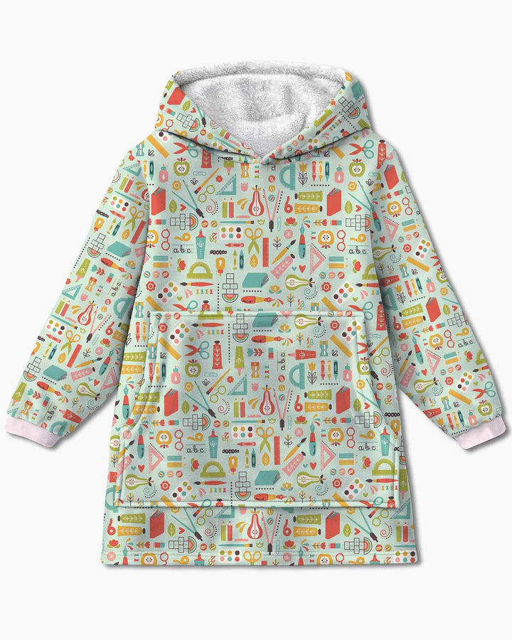 Benutzerdefinierter Bambus-Deckenhoodie (Vorlage)