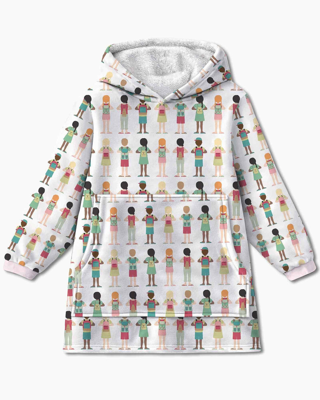 Little Friends Everywhere Bamboo Blanket Hoodie