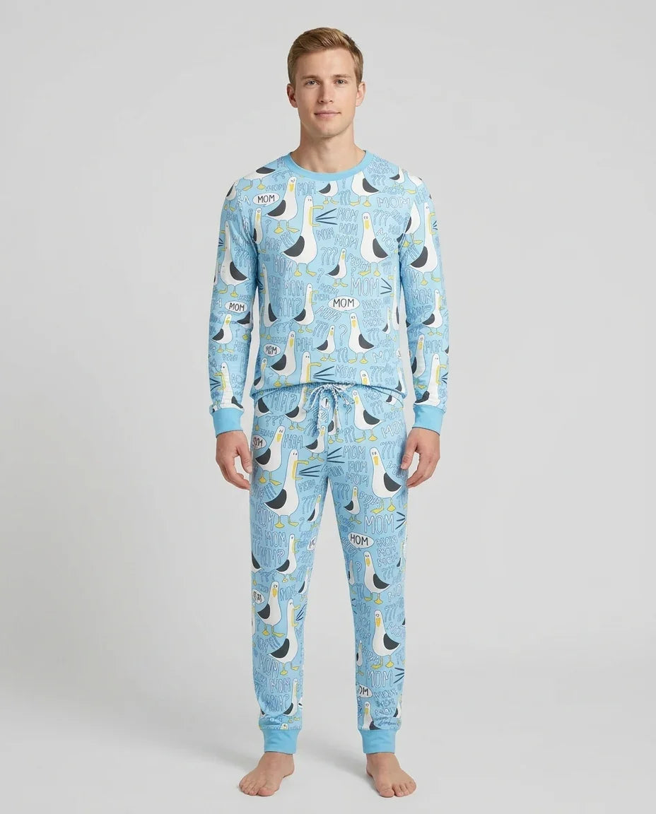 Vorlage Herren-Pyjama-Set