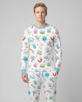 Science Fun Family Matching Bamboo Men's Pajama Set