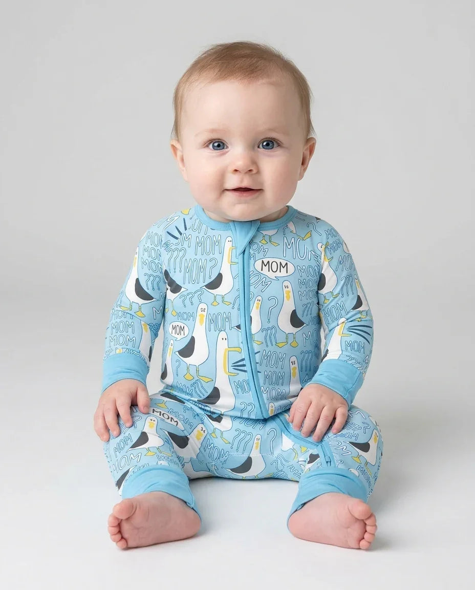 Gerippte Babykleidung mit individuellem Foto - Weich &amp; Skizzenhaft