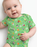 Gerippte Babykleidung mit individuellem Foto - Weich &amp; Skizzenhaft