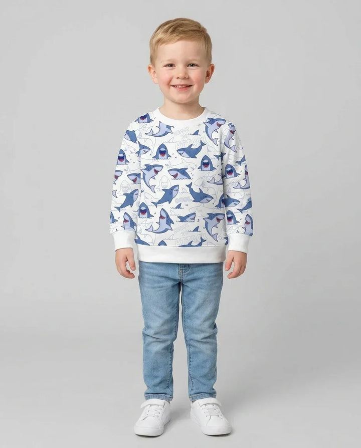 Sweatshirt mit Rundhalsausschnitt aus Bambusfaser