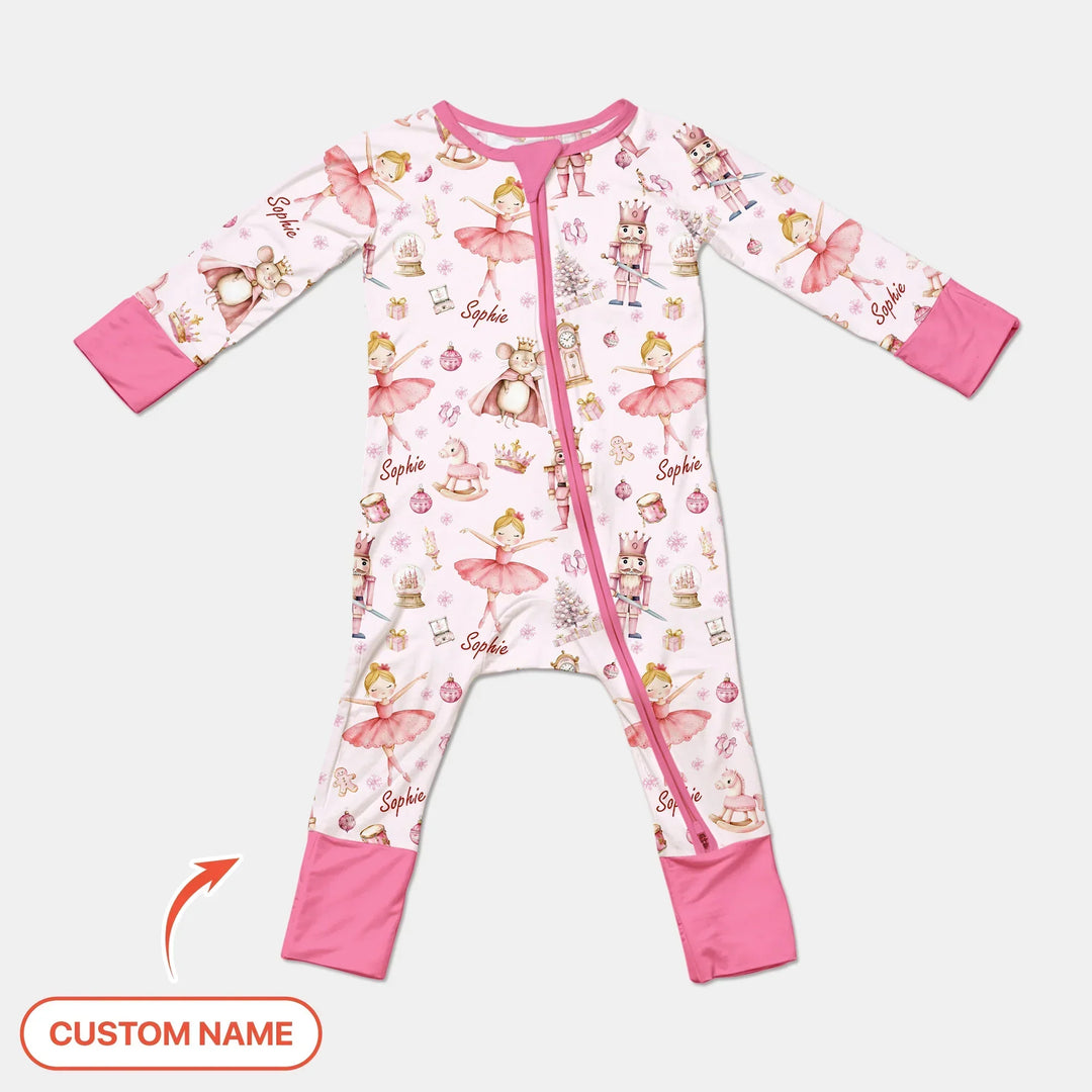 Custom Character "Ballerina Nutcracker Fairytale" Bamboo Convertible Zippy