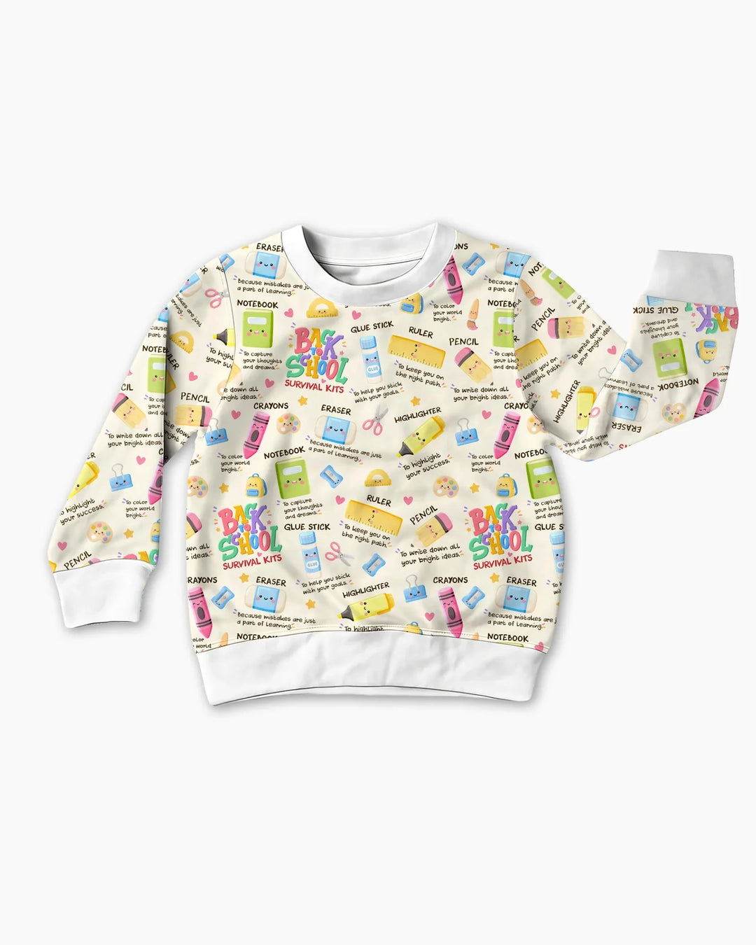Sweatshirt mit Rundhalsausschnitt aus Bambusfaser