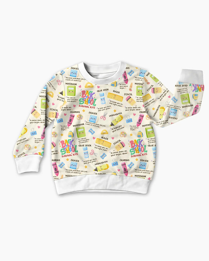 Sweatshirt mit Rundhalsausschnitt aus Bambusfaser