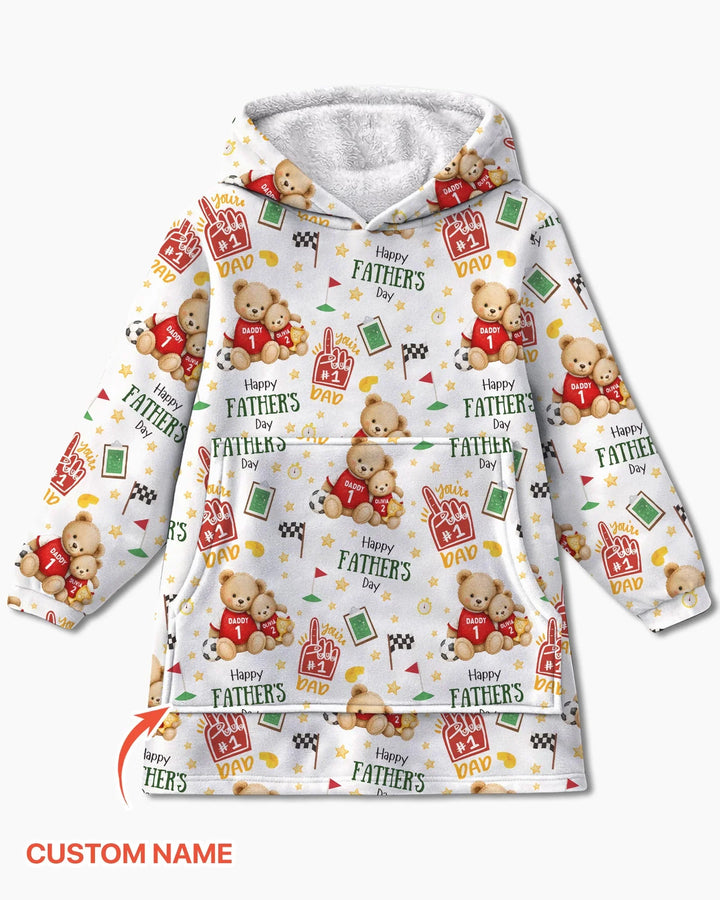 Benutzerdefinierter Bambus-Deckenhoodie (Vorlage)
