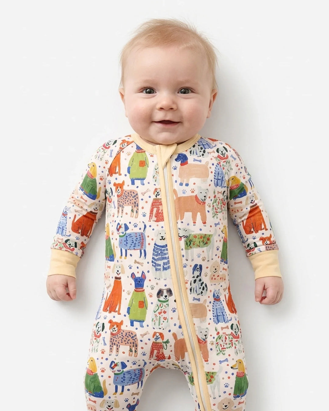 Whimsical Puppy Bamboo Convertible Zippy