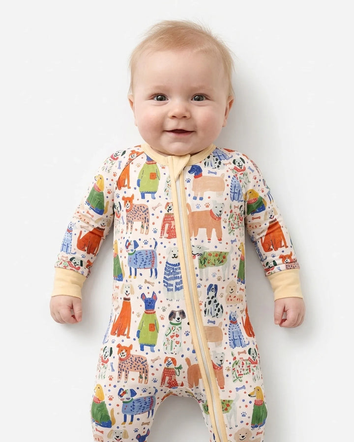Whimsical Puppy Bamboo Convertible Zippy