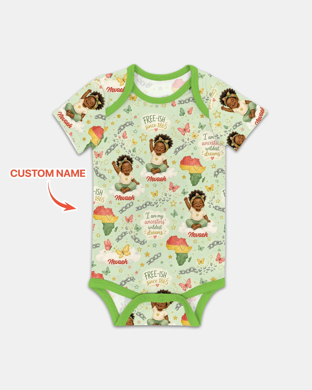 Gerippte Babykleidung mit individuellem Foto - Weich &amp; Skizzenhaft