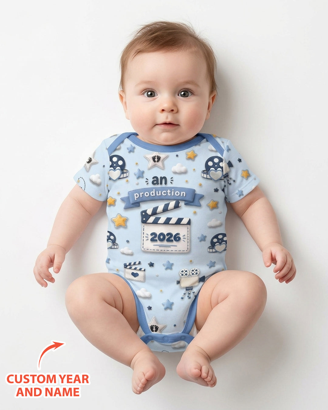 Movie Clapper Bamboo Bodysuit