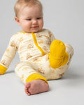 Gerippte Babykleidung mit individuellem Foto - Weich &amp; Skizzenhaft