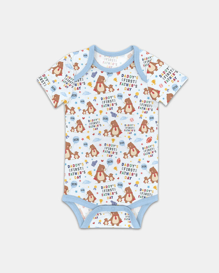 Gerippte Babykleidung mit individuellem Foto - Weich &amp; Skizzenhaft