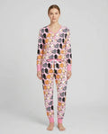 Funny Cat Butts Club Family Matching Bamboo Women Pajama Set