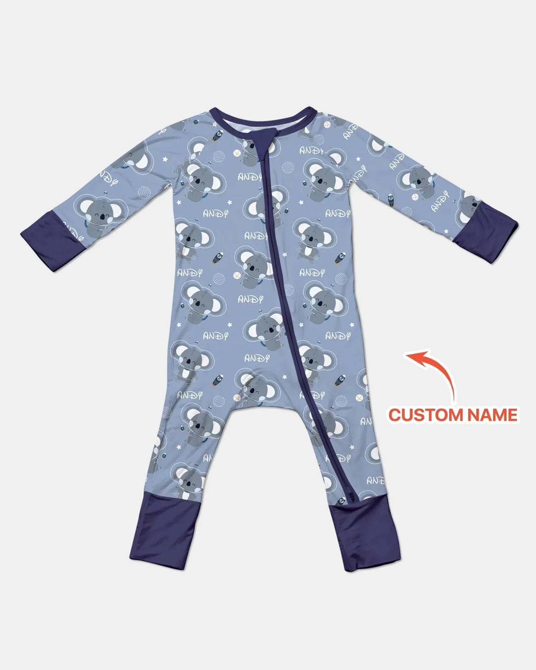 Gerippte Babykleidung mit individuellem Foto - Weich &amp; Skizzenhaft