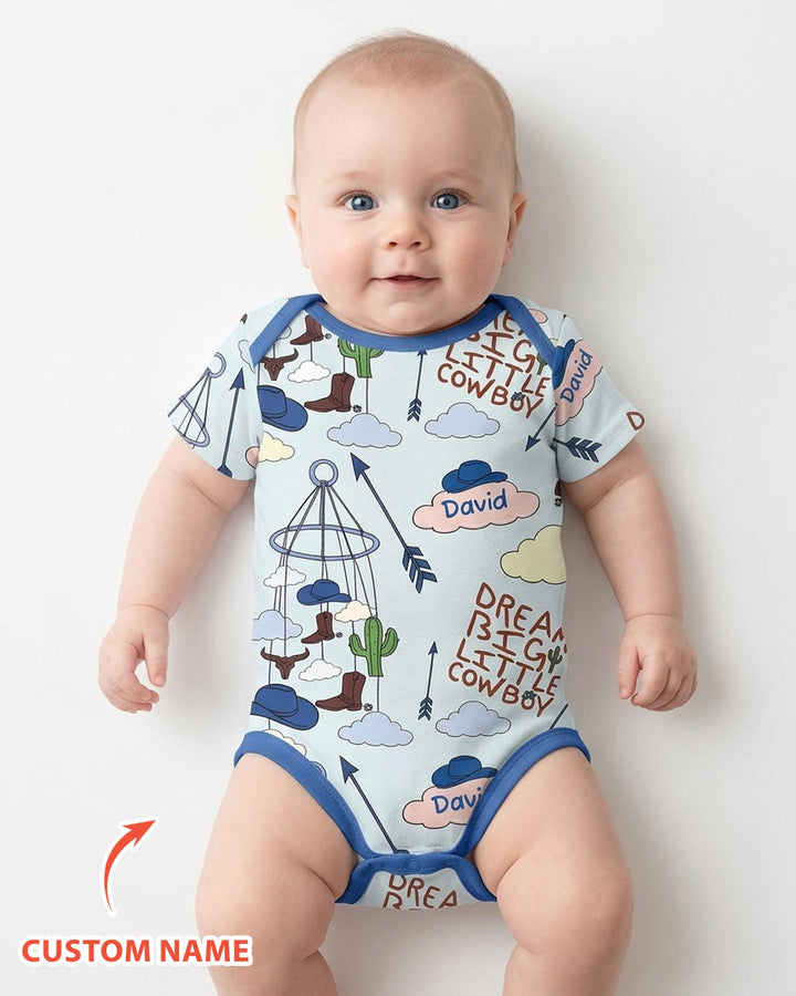 Gerippte Babykleidung mit individuellem Foto - Weich &amp; Skizzenhaft