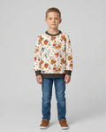 Sweatshirt mit Rundhalsausschnitt aus Bambusfaser