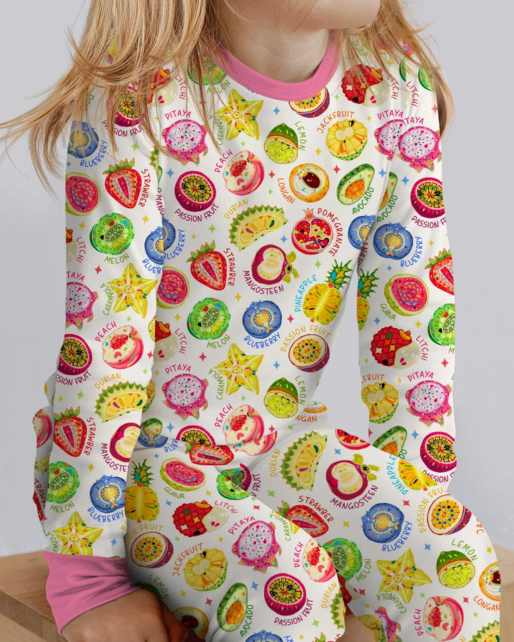 Juicy World Bamboo Two Piece Long Sleeve Pajama Set