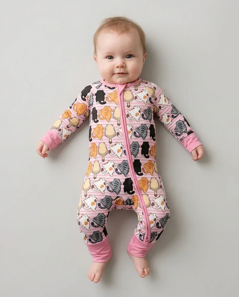 Gerippte Babykleidung mit individuellem Foto - Weich &amp; Skizzenhaft
