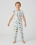 Zweiteiliges, kurzärmliges Pyjama-Set mit Marienkäfern