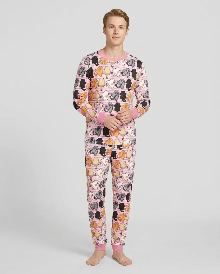Vorlage Herren-Pyjama-Set
