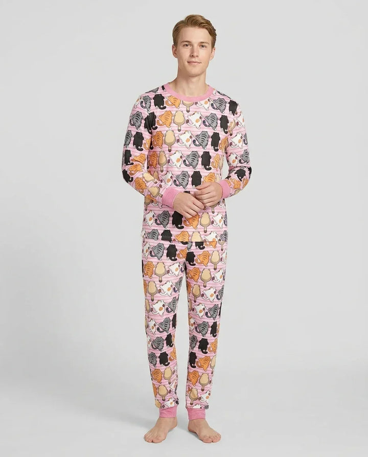 Vorlage Herren-Pyjama-Set