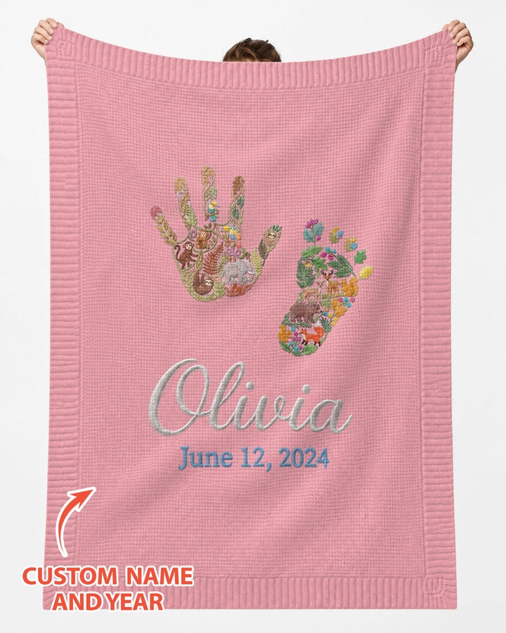 Baby Prints Baby Cotton Blanket