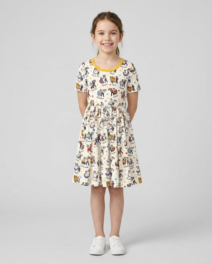 Vorlage Bambus Twirl Kleid