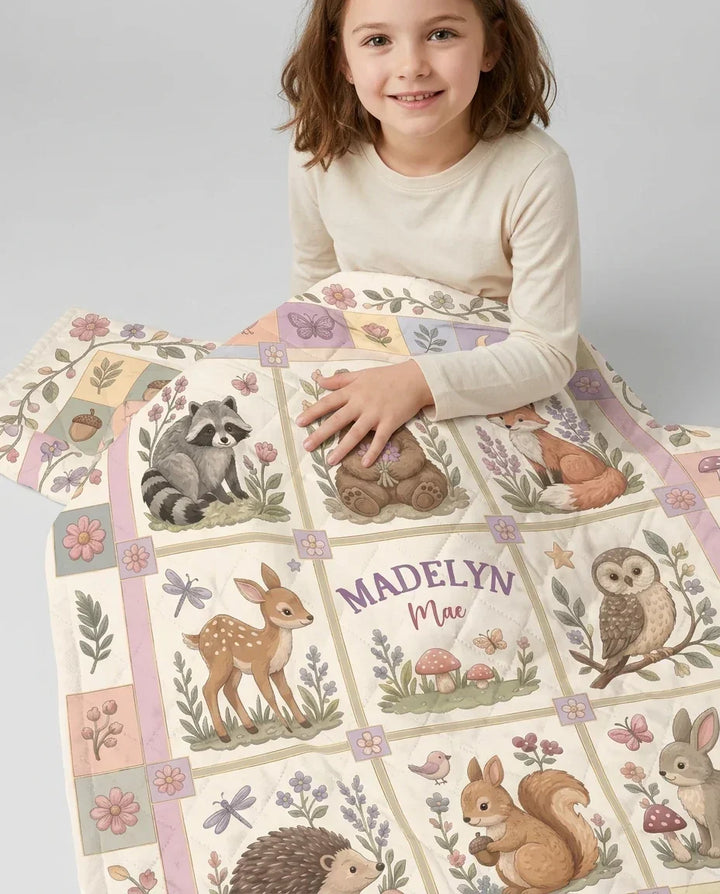 Vorlage Quilt Decke