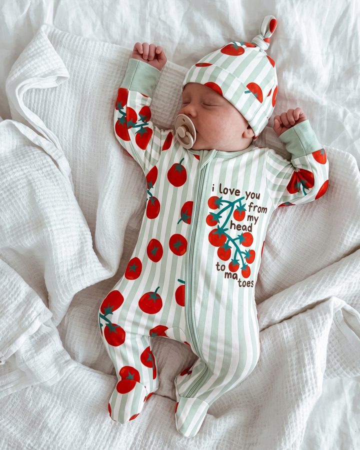 Gerippte Babykleidung mit individuellem Foto - Weich &amp; Skizzenhaft