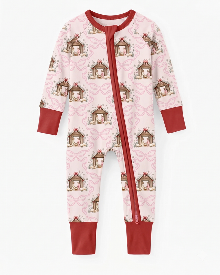 First Christmas Night Bamboo Convertible Zippy
