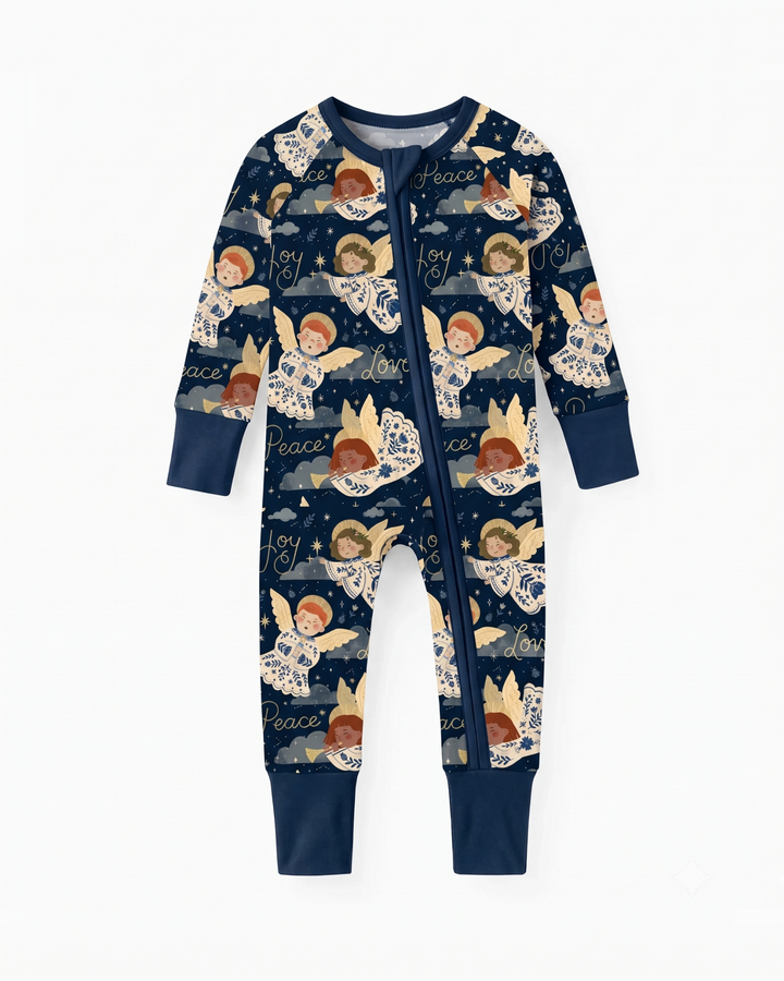 Gerippte Babykleidung mit individuellem Foto - Weich &amp; Skizzenhaft