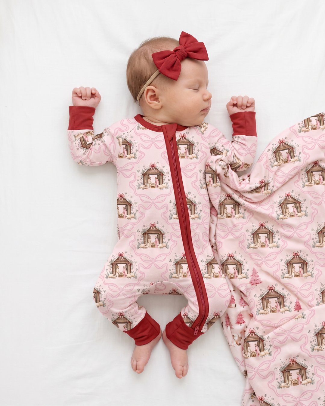 First Christmas Night Bamboo Convertible Zippy