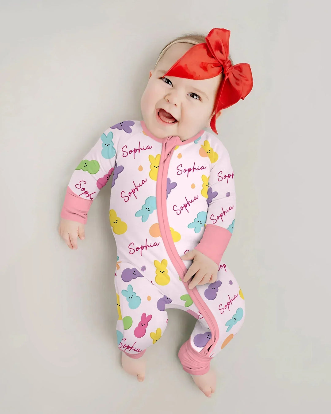 Gerippte Babykleidung mit individuellem Foto - Weich &amp; Skizzenhaft