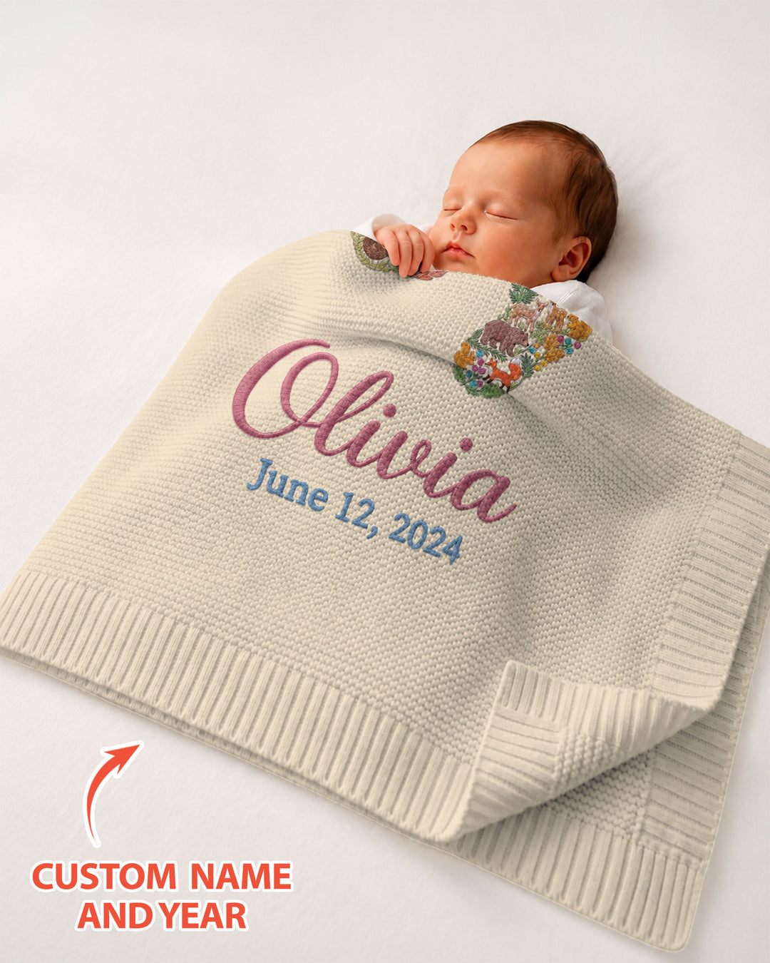 Baby Prints Baby Cotton Blanket